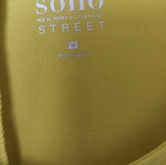 Soho New York & Company Yellow Dress - Picture 4 of 4